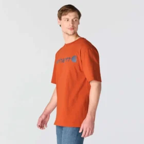 Camicie da uomo Dearborn a vestibilità ampia e tessuto pesante con logo