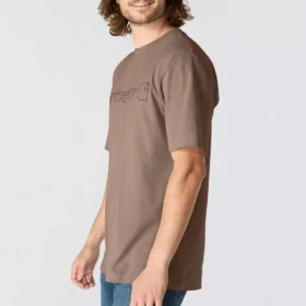 Camicie da uomo Dearborn a vestibilità ampia e tessuto pesante con logo