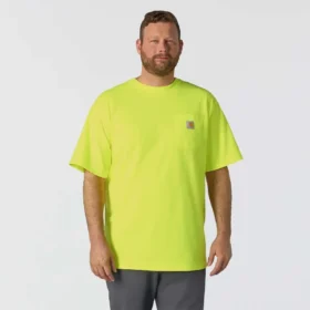 Camicie da uomo Iconic K87 a vestibilità ampia con taschino, in cotone pesante