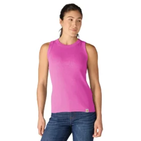 Canotta da donna in Tencel, leggera e traspirante, a costine
