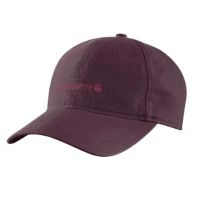 Cappellino da baseball in tela con grafica ricamata