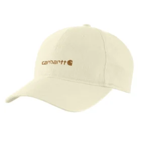 Cappellino da baseball in tela con grafica ricamata