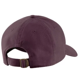 Cappellino da baseball in tela con grafica ricamata