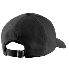 Cappellino da baseball in tela con grafica ricamata