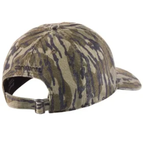 Cappellino da baseball in tela mimetica