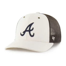 Cappellino da camionista '47 non tinto degli Atlanta Braves