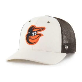 Cappellino da camionista '47 non tinto dei Baltimore Orioles