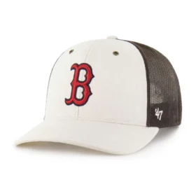 Cappellino da camionista '47 non tinto dei Boston Red Sox