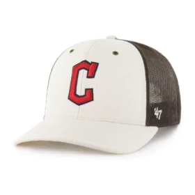 Cappellino da camionista '47 non tinto dei Cleveland Guardians