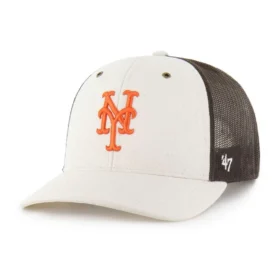Cappellino da camionista '47 non tinto dei New York Mets