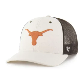 Cappellino da camionista '47 non tinto dei Texas Longhorns