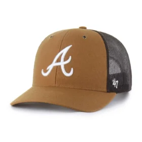 Cappellino da camionista Atlanta Braves '47