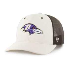 Cappellino Trucker '47 non tinto, vestibilità comoda dei Baltimore Ravens