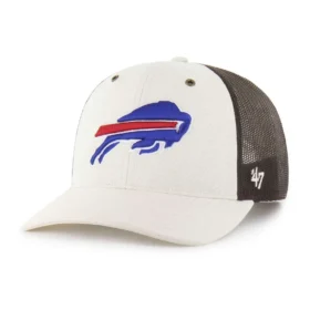 Cappellino Trucker '47 non tinto, vestibilità comoda dei Buffalo Bills