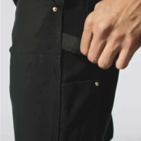 Carhartt B01 Pantaloni da lavoro da uomo Iconic, vestibilità ampia, in tela Firm Duck, con rinforzi doppi sulle ginocchia