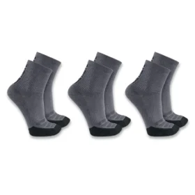 Carhartt Force® Calzini corti con logo, peso medio, confezione da 3 paia