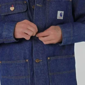 Chore Coat da uomo in denim della serie Crafted