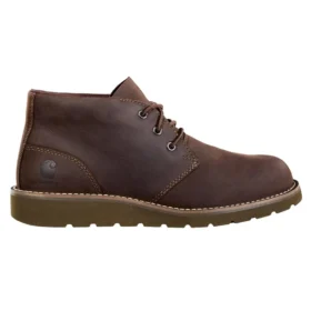 Chukka con punta liscia e zeppa