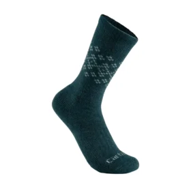 Confezione da 2 paia di calzini da donna a gamba media in misto lana sintetica con motivo Fair Isle