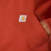 Felpa con cappuccio e zip a un quarto da uomo Paxton idrorepellente e pesante - Felpe con cappuccio carhartt Rain Defender