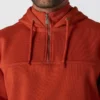 Felpa con cappuccio e zip a un quarto da uomo Paxton idrorepellente e pesante - Felpe con cappuccio carhartt Rain Defender
