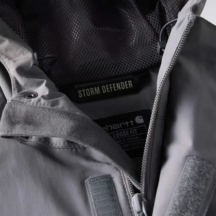 Giacca antipioggia da uomo Bayou, leggera, traspirante e impermeabile: giacca Storm Defender