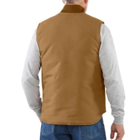 Gilet isolante da uomo Iconic V01 Firm Duck in tela di cotone pesante