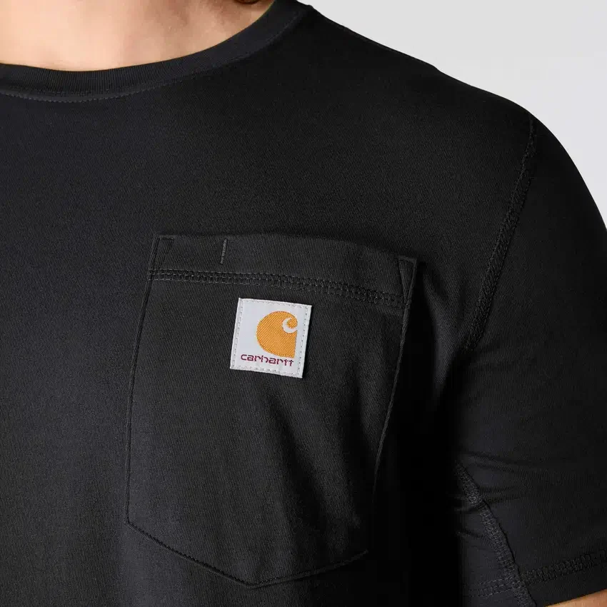 Maglietta da uomo Force a vestibilità comoda con tasca e tecnologia traspirante