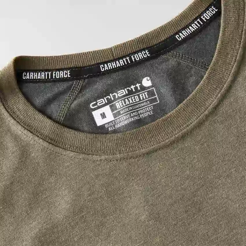 Maglietta da uomo Force a vestibilità comoda con tasca e tecnologia traspirante
