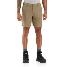 Pantaloncini in tela Rigby da 8" a vestibilità comoda - Pantaloncini da lavoro