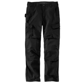 Pantaloni cargo a gamba dritta e comodi con doppio rinforzo sulle ginocchia - Pantaloni da lavoro