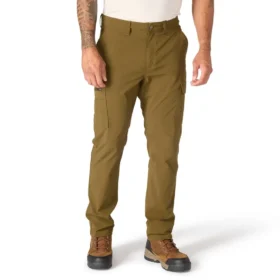Pantaloni cargo da uomo dalla vestibilità comoda e dal taglio affusolato in tessuto Ripstop Force