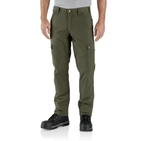 Pantaloni cargo dritti dal taglio comodo con fodera in ripstop - Pantaloni da lavoro