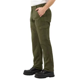 Pantaloni cargo dritti dal taglio comodo con fodera in ripstop – Pantaloni da lavoro