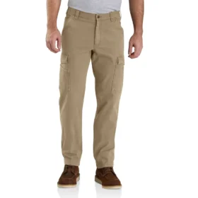 Pantaloni cargo Rigby in tela dal taglio dritto e morbido - Pantaloni da lavoro