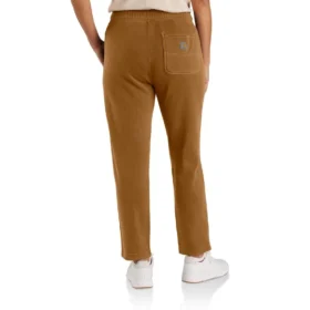 Pantaloni da ginnastica da donna in felpa French Terry di peso medio, vestibilità comoda e rivisitati