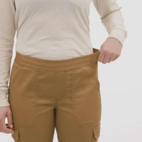Pantaloni da jogging da donna in Tencel, vestibilità comoda e leggeri