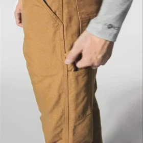 Pantaloni da lavoro carhartt B111 da uomo, dal taglio ampio e dritto, in tela di cotone lavata e foderati