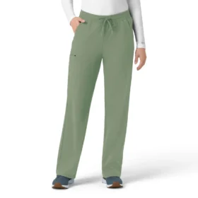 Pantaloni da lavoro da donna Force Cross-Flex in maglia, modello bootcut
