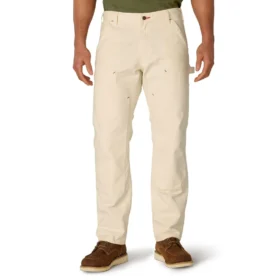 Pantaloni da lavoro da imbianchino della serie Crafted da uomo, vestibilità ampia, gamba dritta, con doppio rinforzo sulle ginocchia