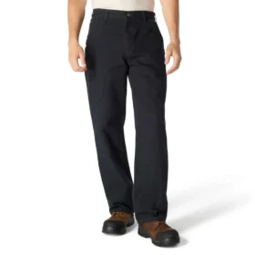 Pantaloni da lavoro da uomo carhartt B11 in tela di cotone lavata, dalla vestibilità ampia e dritto
