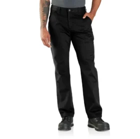 Pantaloni da lavoro da uomo carhartt B324 in twill, vestibilità comoda e linea dritta