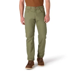 Pantaloni da lavoro da uomo in tela di cotone "Duck" della serie Crafted, vestibilità comoda e gamba dritta