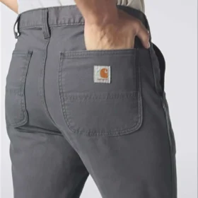 Pantaloni da lavoro da uomo slim tapered in tela Rigby