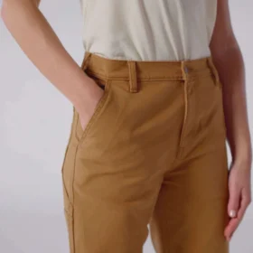 Pantaloni da lavoro in tela da carpentiere da donna