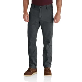 Pantaloni da lavoro in tela Rigby a gamba dritta e rilassata con doppio rinforzo sulle ginocchia