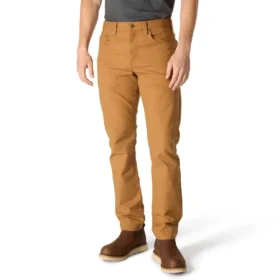 Pantaloni da lavoro slim a zampa Rugged Flex® in tela di cotone