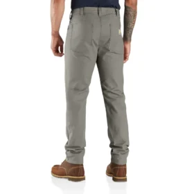 Pantaloni da lavoro slim a zampa Rugged Flex® in tela di cotone