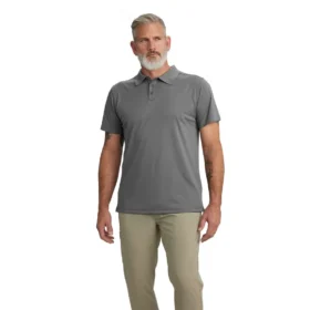 Polo da uomo Force Sun Defender™ con vestibilità comoda e logo - Camicie con protezione solare