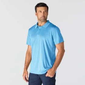 Polo da uomo Force Sun Defender™ con vestibilità comoda e logo – Camicie con protezione solare